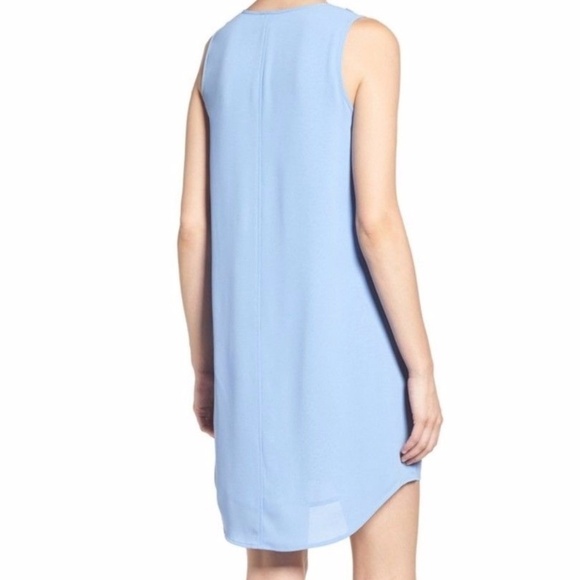 GREYLIN V-NECK SLEEVELESS SHIFT BIB DRESS - Picture 2 of 7